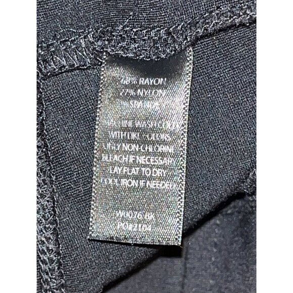 Betabrand Black Bootcut flattering fit Dress Yoga Belt loops Women's Pants Size - Picture 10 of 10